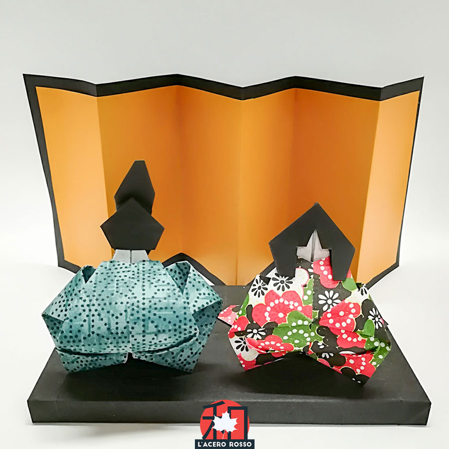 hinamatsuri festa delle bambine in origami