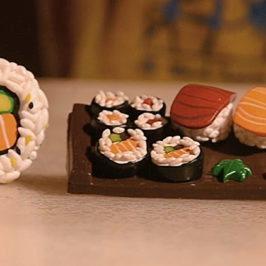 sushi fimo