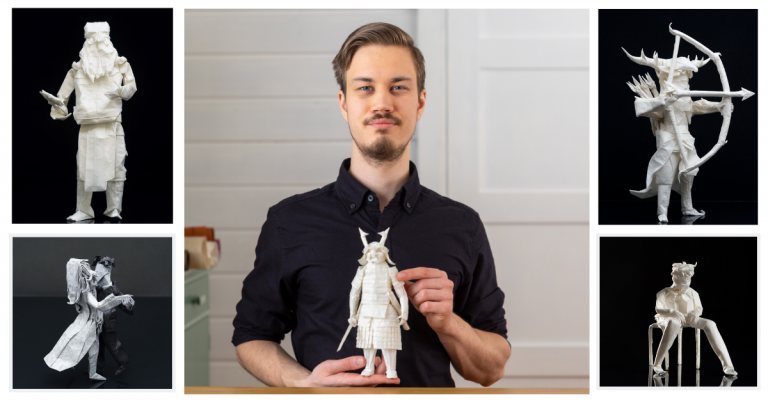 Intervista a Juho Könkkölä, l’artista di origami in mostra a Venezia dal 10 aprile al 1° maggio 2022
