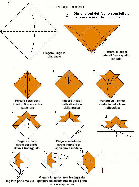 Origami semplici per bambini della scuola primaria 