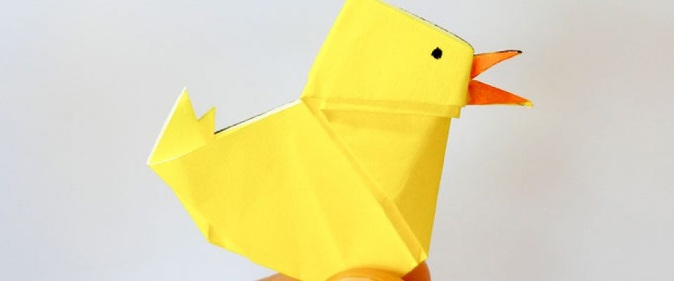 origami-pulcino